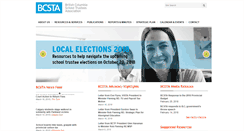 Desktop Screenshot of bcsta.org